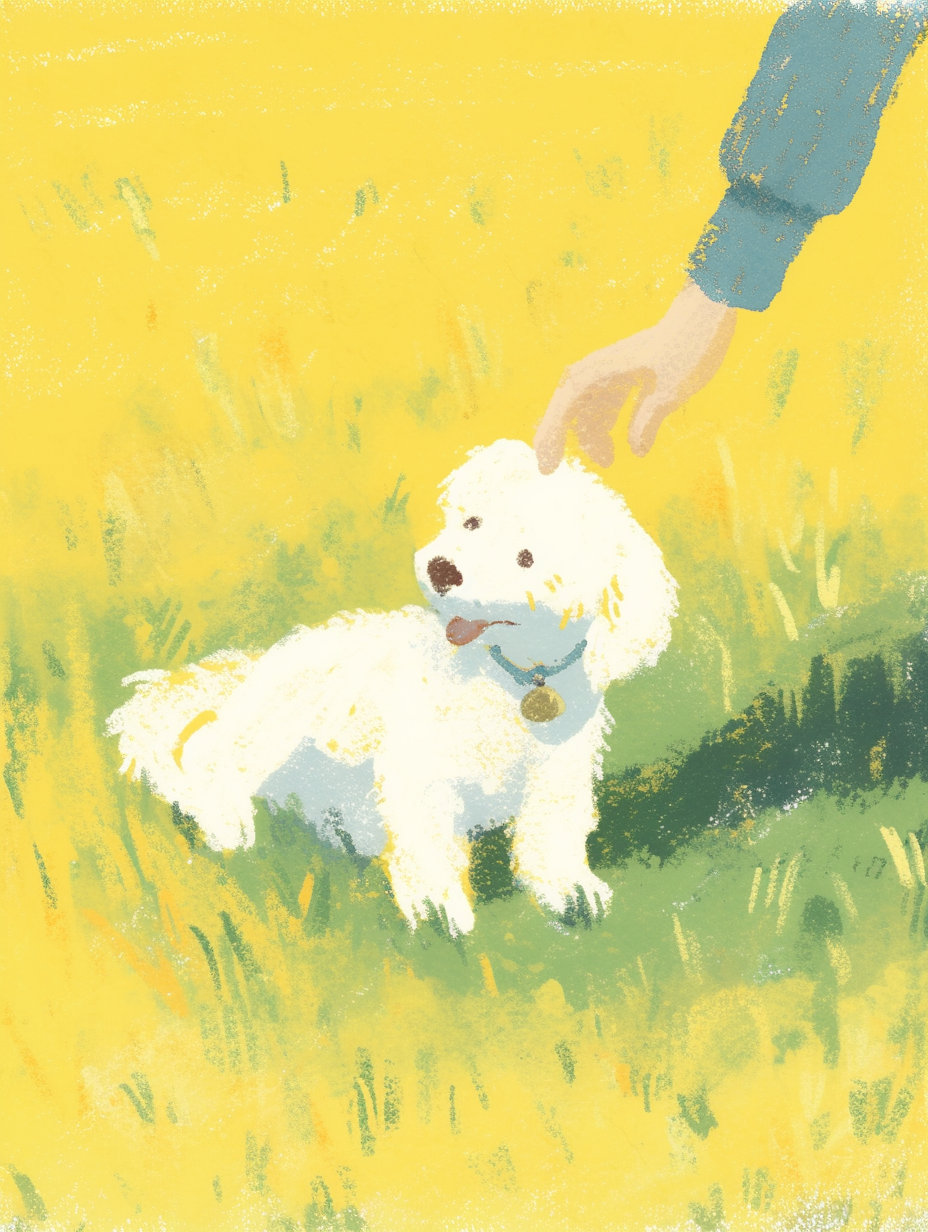 Ulala in a golden field